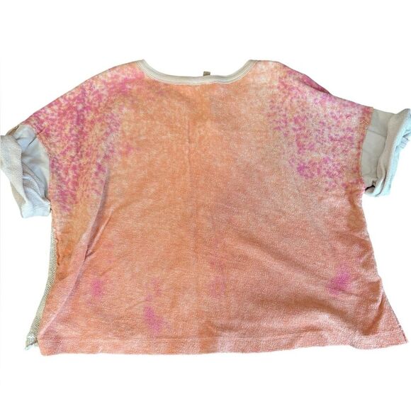 Pilcro Anthropologie Desert Intarsia Sweater Tee Womens Size Medium Cotton - Picture 10 of 15